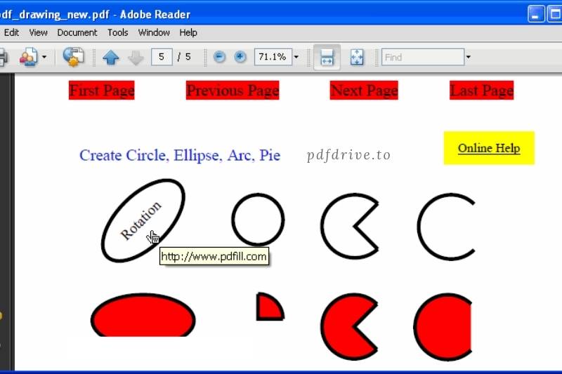 How to Draw Shapes on a PDF