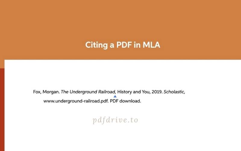 No Author PDF Citation Examples